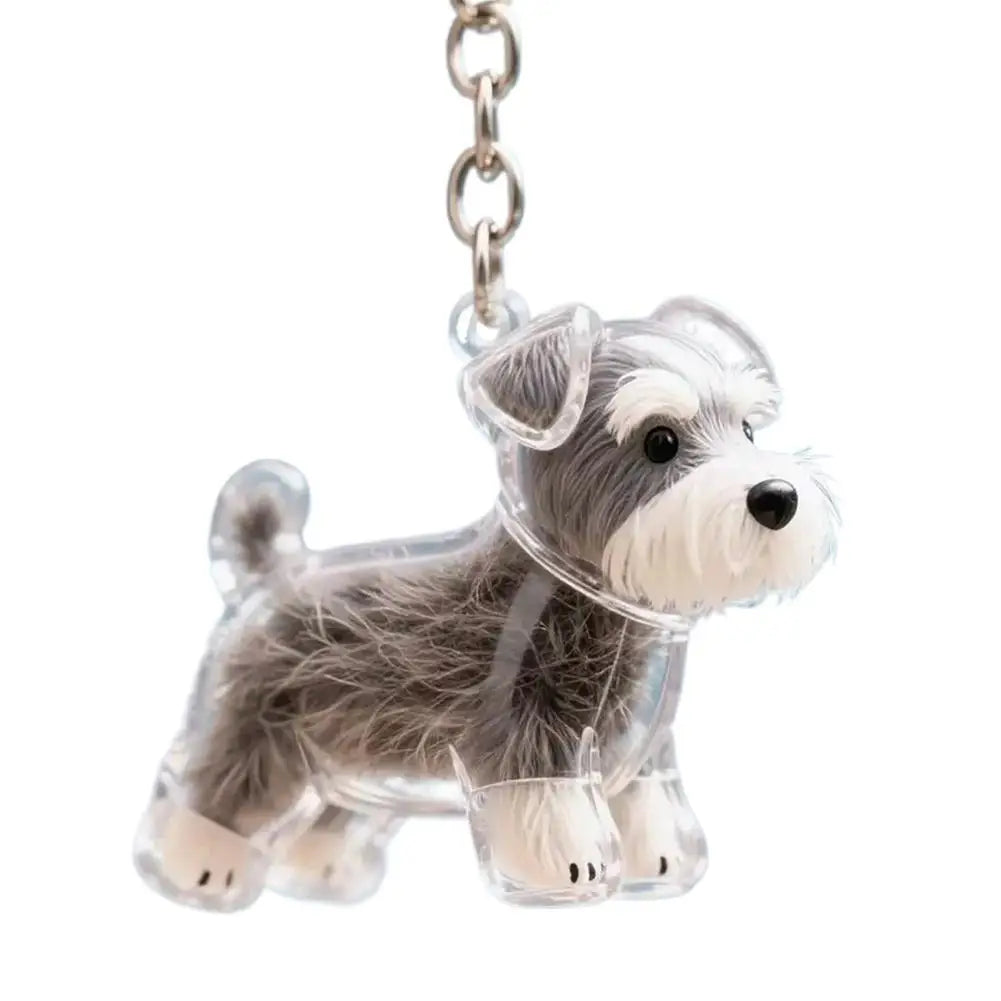 Mamori Charm dog fur keepsake, Schnauzer