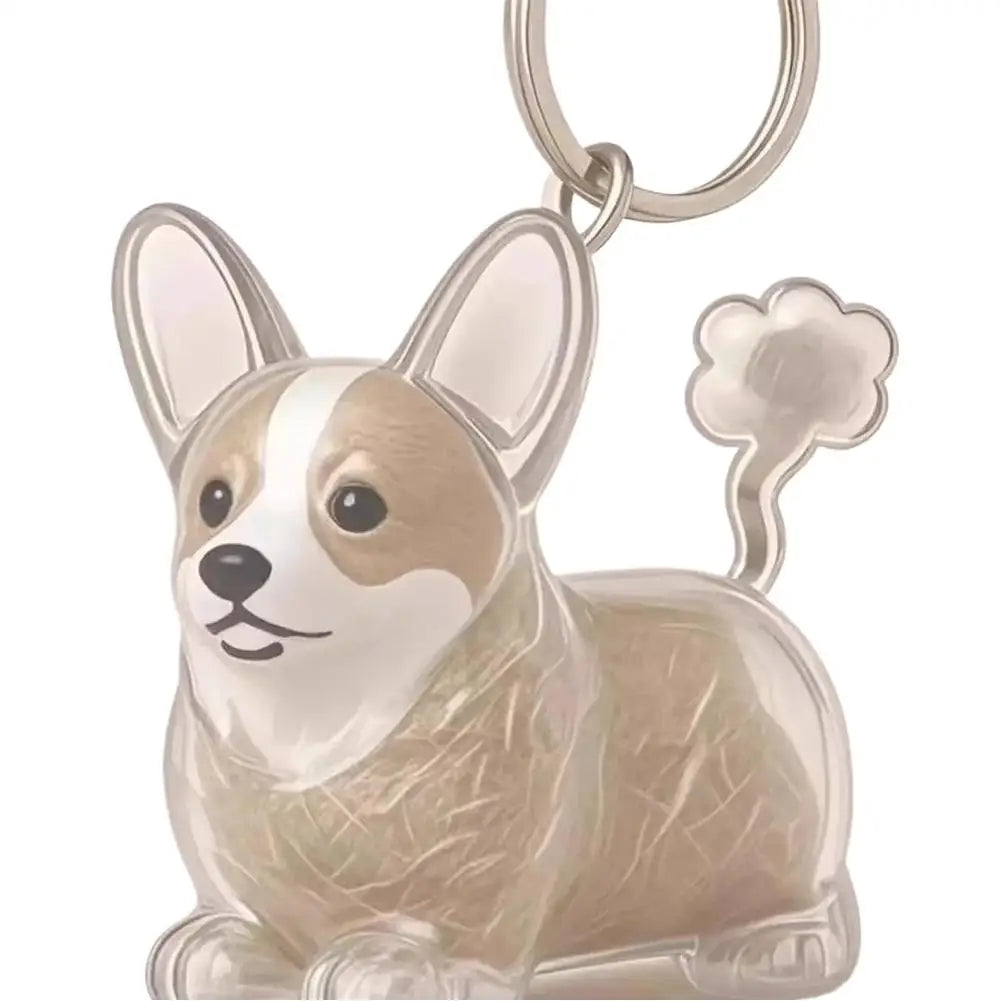 Mamori Charm dog fur keepsake, Corgi