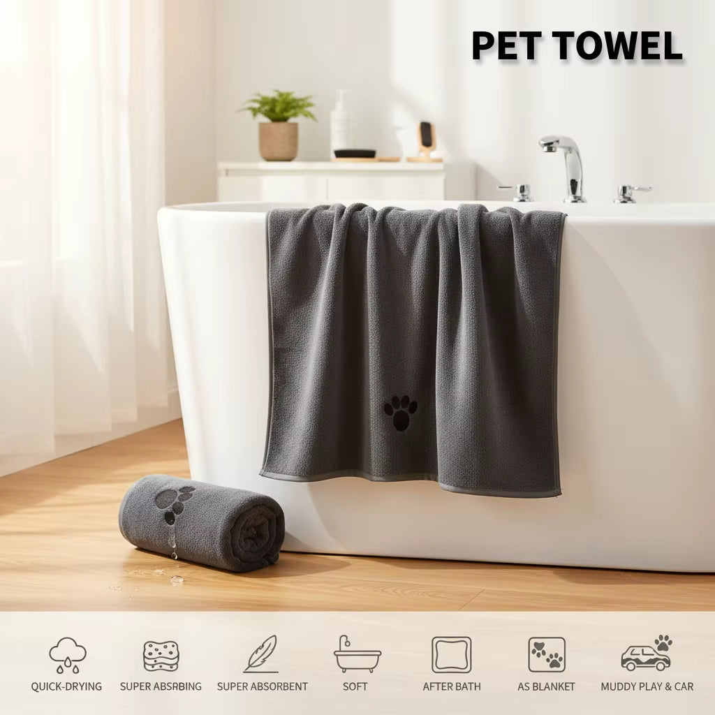 Omamorie Quick-Dry Bathrobe Towel